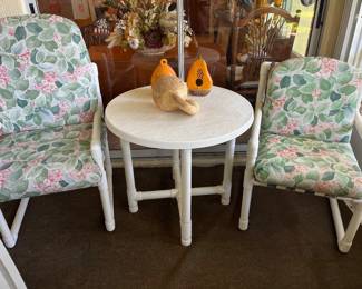 PVC patio furniture 