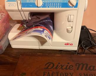  Elna 2110 mechanical sewing machine,
