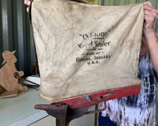 vintage Cyclone Seed Sower 