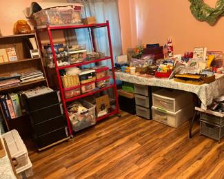 Huge room filled with crafts