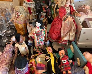 Dolls from all over