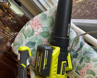 Ryobi blower