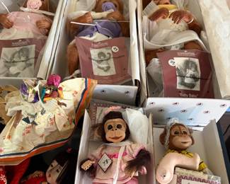 MONKEY’s & BABIES STILL IN THE BOX…COLLECT OR SELL ALSO GREAT GIFTS