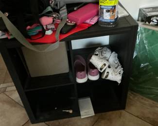 shelf and misc items