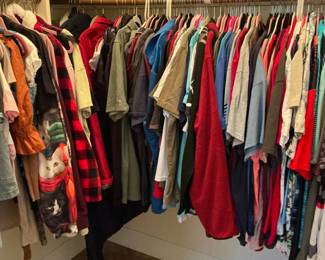 primarily men's clothing