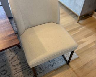 8 cloth dining chairs