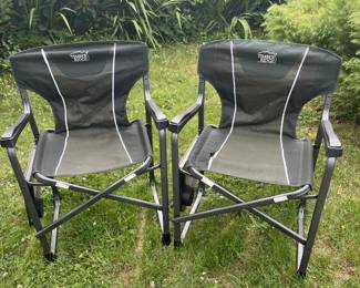Outdoor Collapsable Chair Set (comes w/ reclining outdoor chair)