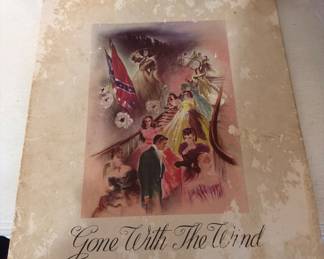 Original 1939 Gone With The Wind souvenir program