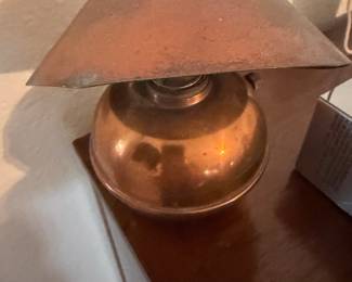 Chase Copper Lamp designed by Ruth Gerth 1931 Rare Art Deco Design Glow MCM
