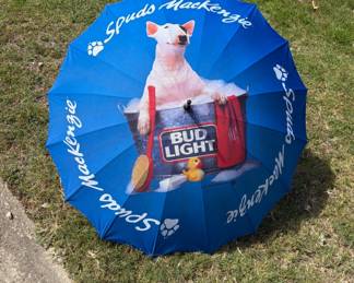 Vintage Spuds MacKenzie umbrellas
