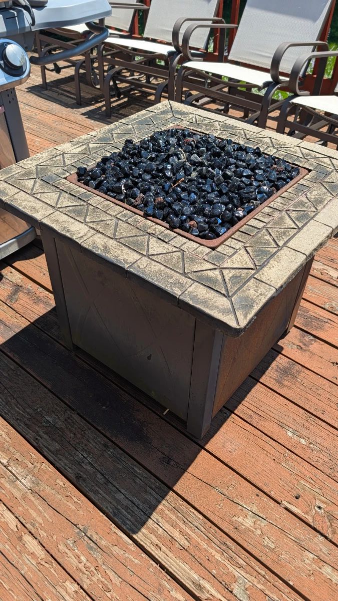 Propane fire pit