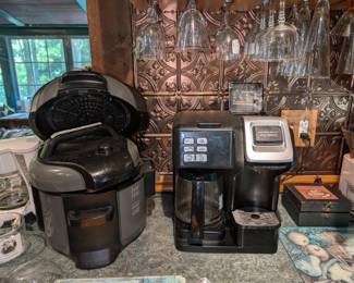 coffee machine, air fryer