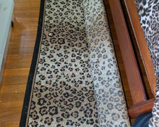 cheetah rug