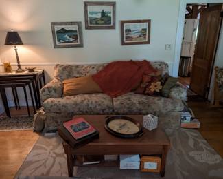 couch, coffee table