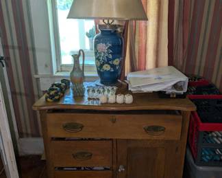 lamp, comode