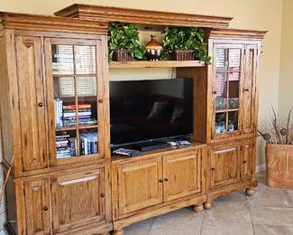 Huge entertainment center 