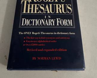 The New Rogets Thesaurus in Dictionary Form by Norman Lewis
