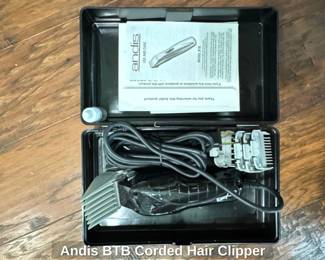Andis BTB Corded Hair Clipper