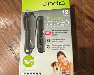 Andis EasyClip Combo Clipper and Trimmer Kit