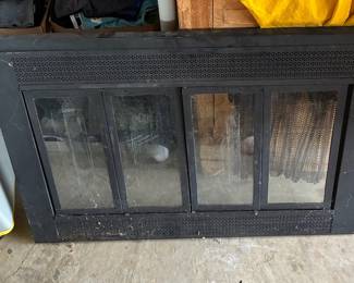 Fireplace screen 