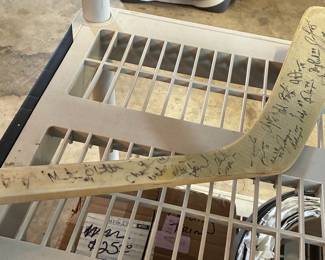 Nashville Predators autographed hockey stick