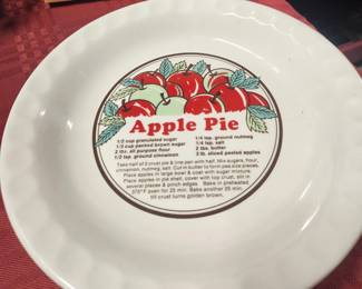 Apple Pie Plate