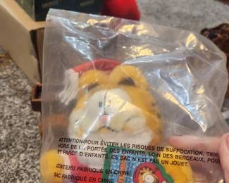 Garfield MacDonald Toy never opened