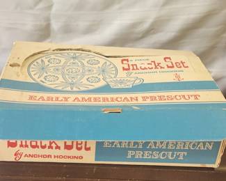 1950s snack set wrapped up never used 