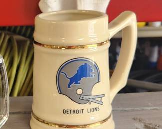 Detroit lions 1990s Beer Stein