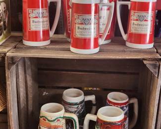 Vintage Budweiser sets