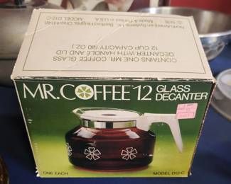 Mr Coffee in original box