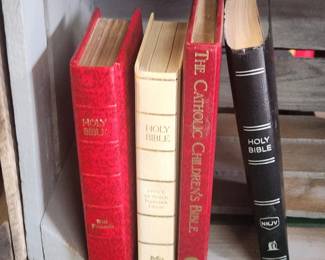 Vintage Bibles 1970 to 1990s