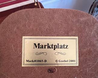 Goebel "Alpine Dancer" and "Musik, Please" Limited Edition Figurines
