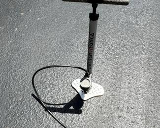 Wrench Force Bicycle Floor Pump with Gauge