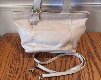 Coach Courier Carryall Satchel (2-Piece Lot) and Coach Leather Hobo Bag