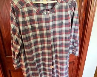 Women's Plaid Button-Up Shirt