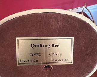 Hummel "Quilting Bee" Limited Edition Figurine