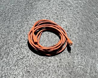 Orange Heavy-Duty Outdoor Extension Cord