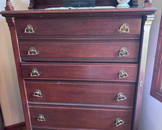Victorian Walnut Bedroom Set