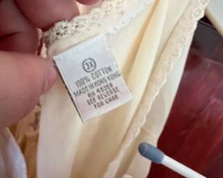 Vintage 100% Cotton Nightgown