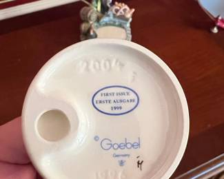 Goebel Hummel "Pretzel Girl" Figurine with "Oktoberfest" Hummelscape Base