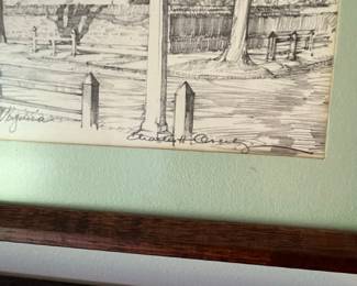 Charles H. Overly Williamsburg Prints