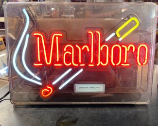 Marlboro advertising sign