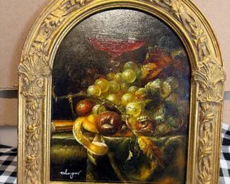 Nice, small size oil painting