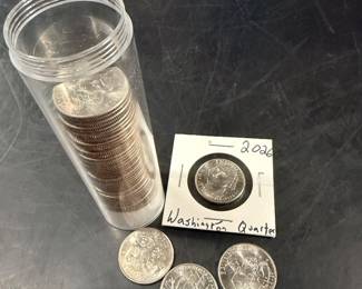 The newest Washington Quarter and Mayflower quarters
