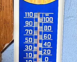 Reproduction advertising thermometer