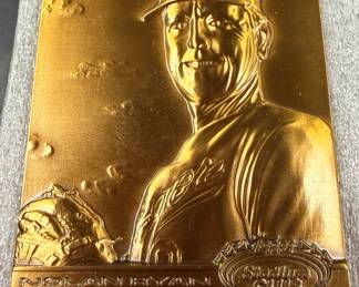 Bronze Nolan Ryan baseball card