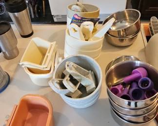 Assorted Pet Feeding and Watering Accessories and Lixit Parts