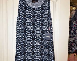 Rafaella Sleeveless Print Tunic Top