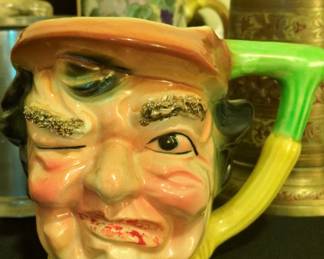 Vintage Toby Mug - Winking Man